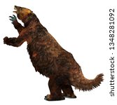 



Megatherium Sloth Tail 3D illustration - Megatherium was a herbivorous Giant Ground Sloth that lived in Central and South America during the Pliocene and Pleistocene Periods.