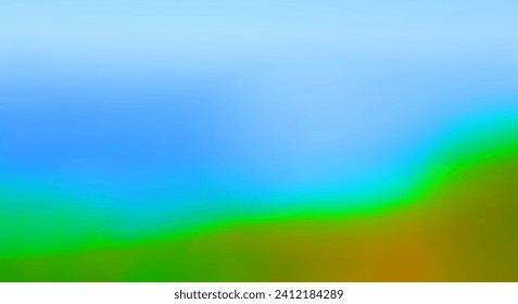 Mekong river abstract background gradient blue-green-brown-black blur canal, beach, coast, water, landscape, island, sky, nature, summer, bay, sand, tourism, laos, thailand, view, shore, river, vacati
