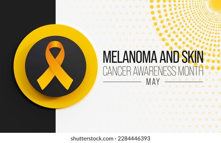 Melanoma and skin cancer awareness month observed each year in May, Exposure to ultraviolet (UV) rays causes most cases of melanoma, the deadliest kind of skin cancer. 3D Rendering - Powered by Shutterstock