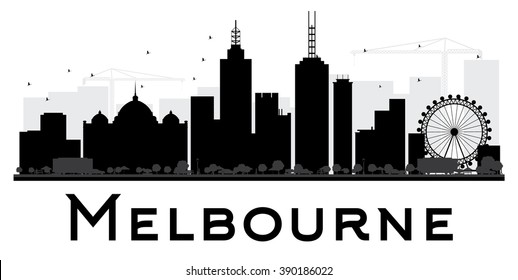 London City Skyline Silhouette Detailed Vector Stock Vector (Royalty ...