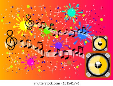 Melody background