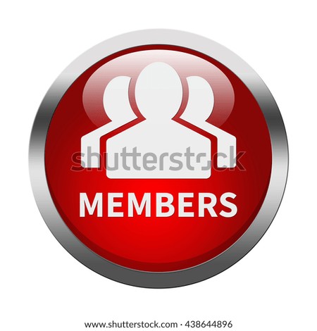 Members icon. Internet button