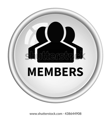 Members icon. Internet button