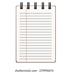 Memo Pad Line Stock Illustration 279990674 | Shutterstock