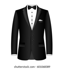 Mens Jacket Wedding Mens Suit Tuxedo Stock Vector (Royalty Free ...