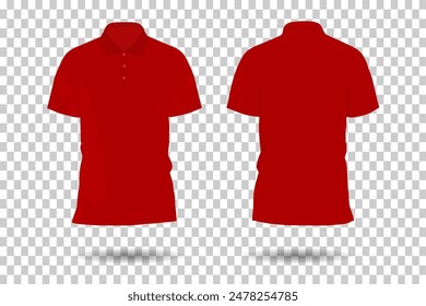 Men's polo t-shirt Mockup design