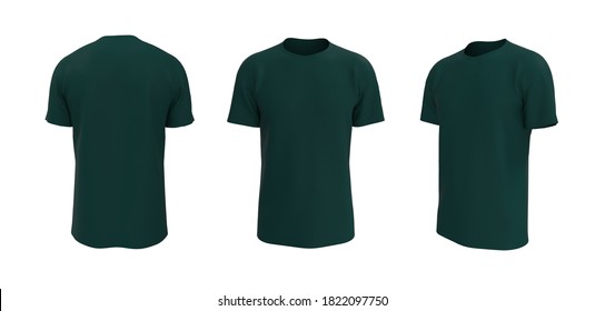 green t shirt sample