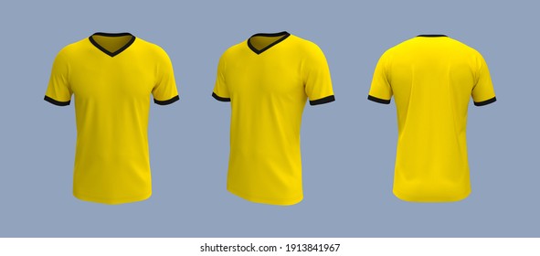 Download Yellow Shirt Mockup Hd Stock Images Shutterstock