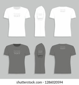 Download T Shirt Template Front Back Images Stock Photos Vectors Shutterstock
