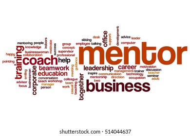 Mentor Word Cloud Concept Stock Illustration 514044637 | Shutterstock