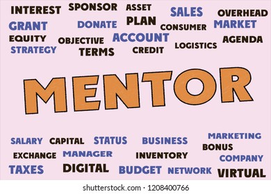 MENTOR Words and tags cloud