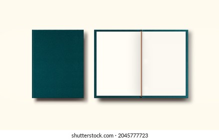 menu with green aqua cover - Powered by Shutterstock