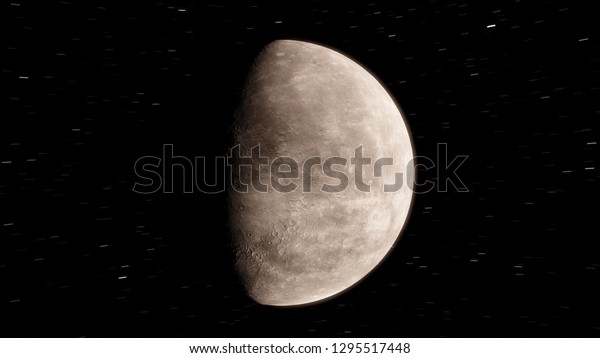 Mercury planet (Elements of this image
furnished by NASA) 3D
illustration