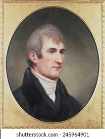 Meriwether Lewis 1774-1809. Portrait By Charles Wilson Peale.