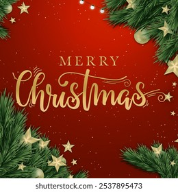 merry christmas greeting card design - Powered by Shutterstock