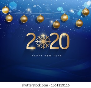 Merry Christmas And Happy New Year 2020