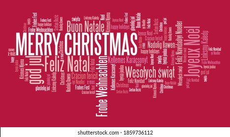 465 Merry Christmas Many Languages Images, Stock Photos & Vectors ...