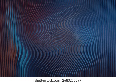 A mesmerizing abstract background features swirling lines of deep blue and reddishbrown, creating a sense of depth and movement