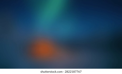 A mesmerizing abstract background featuring swirling patterns of deep blue and vibrant orange light, creating a sense of depth and movement.