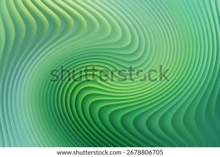 A mesmerizing abstract background featuring swirling waves of green and blue hues, creating a dynamic sense of movement and depth. The smooth, flowing lines evoke a feeling of energy and organic growt
