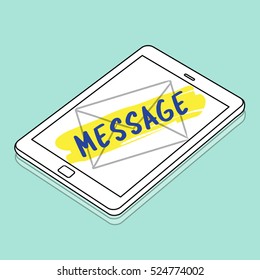 Message Communication Connection Contact Concept