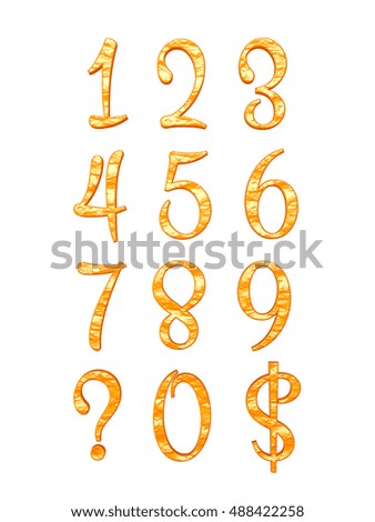 Metal alphabet. 3D rendering