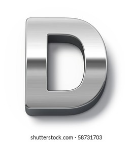 Metal Alphabet Symbol - D