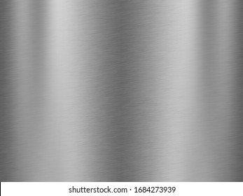 Metal Background Or Stainless Texture Brushed Steel Surface