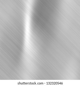 Metal background or texture of brushed steel  plate