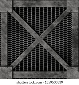 Metal Grate Flooring Stock Illustrations Images Vectors