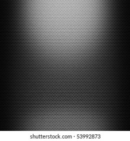 Metal Grid Background