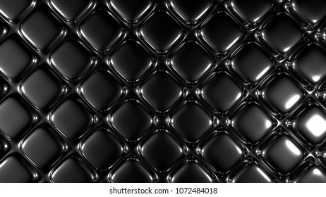 Metal Industrial Black Grunge Background 3d Stock Illustration ...