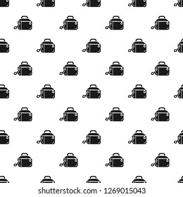 Metal Lunch Box Pattern Seamless Repeat Stock Illustration 1269015043 ...