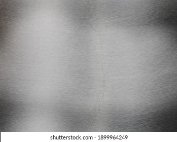 Metal Plate Brushed Steel Background With Stainless Texture Abstract