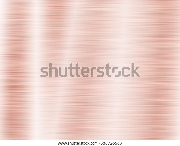 Metal Rose Gold Stainless Steel Texture Stock Illustration 586926683