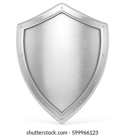 Metal Shield, 3d Illustration