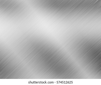 metal, stainless steel texture background with reflection
