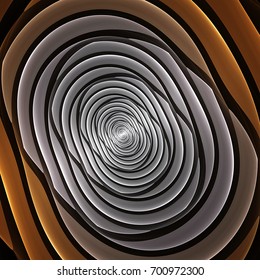 Metal Swirl Beautiful Background Art Projects Stock Illustration