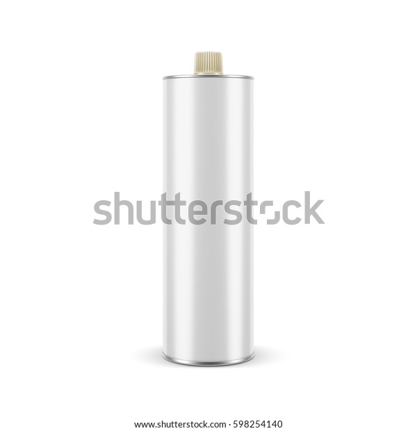 Download Metal Tube Tin Can Packaging Mockup Stock Illustration 598254140 PSD Mockup Templates