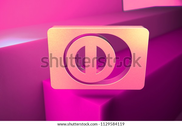 Metallic Credit Card Diners Club Icon Royalty Free Stock Image