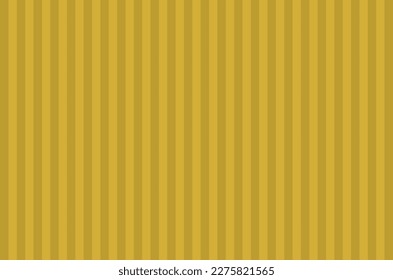 Metallic Gold Single Color Medium Vertical Stripes Pattern Banner