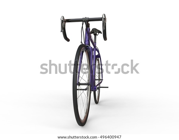 purple sports bike