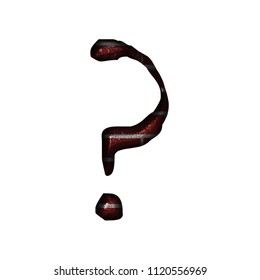 Creepy Question Mark