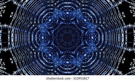 Metallic Ripple Background Stock Illustration 513951988