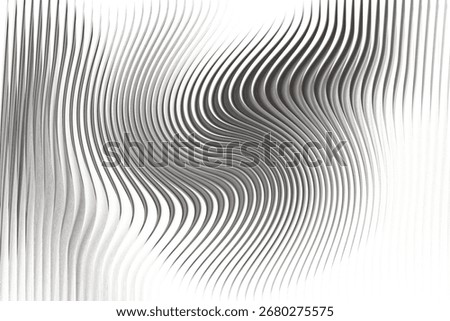 A metallic surface with a swirling pattern of parallel lines that create a sense of depth and movement