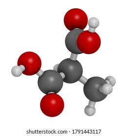 Methylmalonic Acid Molecule Increased Plasma Levels Stock Illustration ...