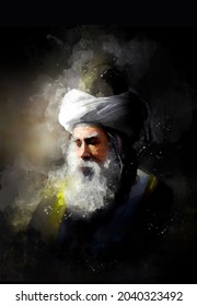 Mevlana Celaleddin-i Rumi who is 13th century Muslim poet, jurist, scholar, theologian and Sufi 