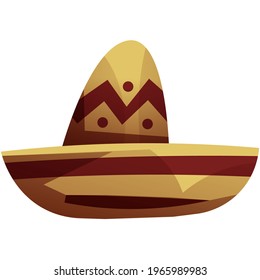 Mexican Sombrero Cartoon Clip Art Stock Illustration 1965989983 ...