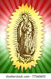 Mexican Virgin of Guadalupe