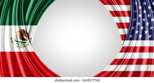 Mexican Usa Flag Images Stock Photos Vectors Shutterstock